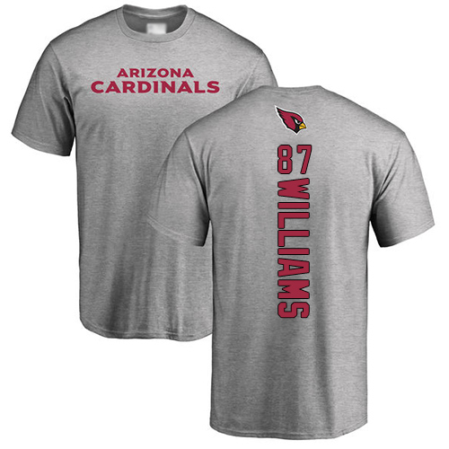 Arizona Cardinals Men Ash Maxx Williams Backer NFL Football #87 T Shirt->arizona cardinals->NFL Jersey